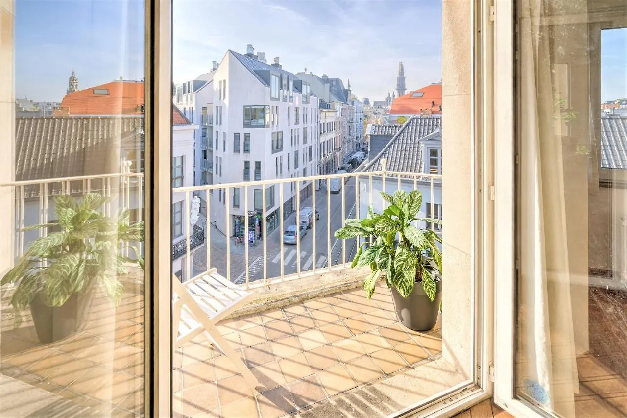 Penth A Apartment In Heart Of Антверпен
